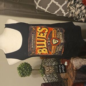 Black Bonamassa Blues Tank Top